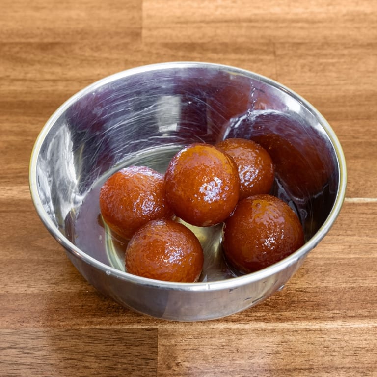 Indulge in our gulab jamun
